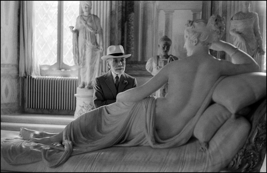 David Seymour. Italy Rome. Gallery Borghese 1955